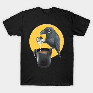 CAW-fee Crow T-Shirt